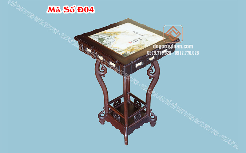 Đôn Vuông Bánh Quy Mã Số Đ04