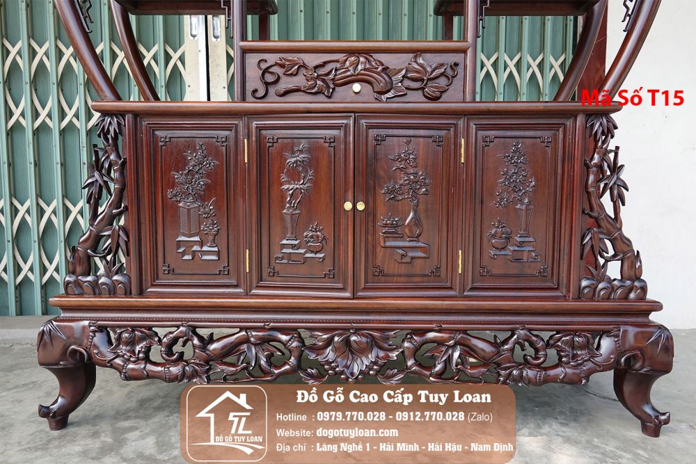 Tủ Bày Đồ Cong Cỡ Lớn Mã Số T15
