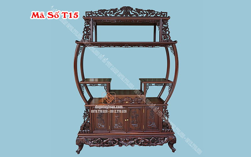 Tủ Bày Đồ Cong Cỡ Lớn Mã Số T15