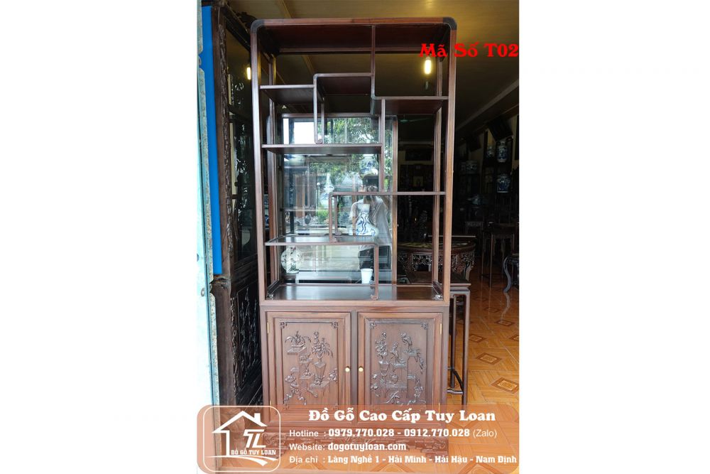 Tủ Bày Đồ Mã Số T02