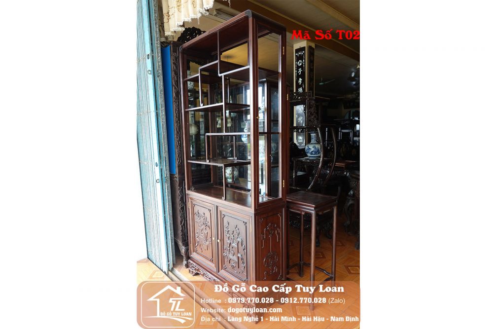 Tủ Bày Đồ Mã Số T02