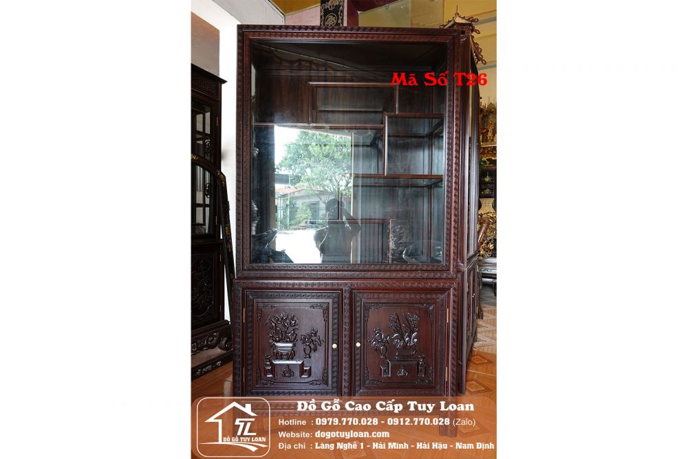 Tủ Bày Đồ Mã Số T26
