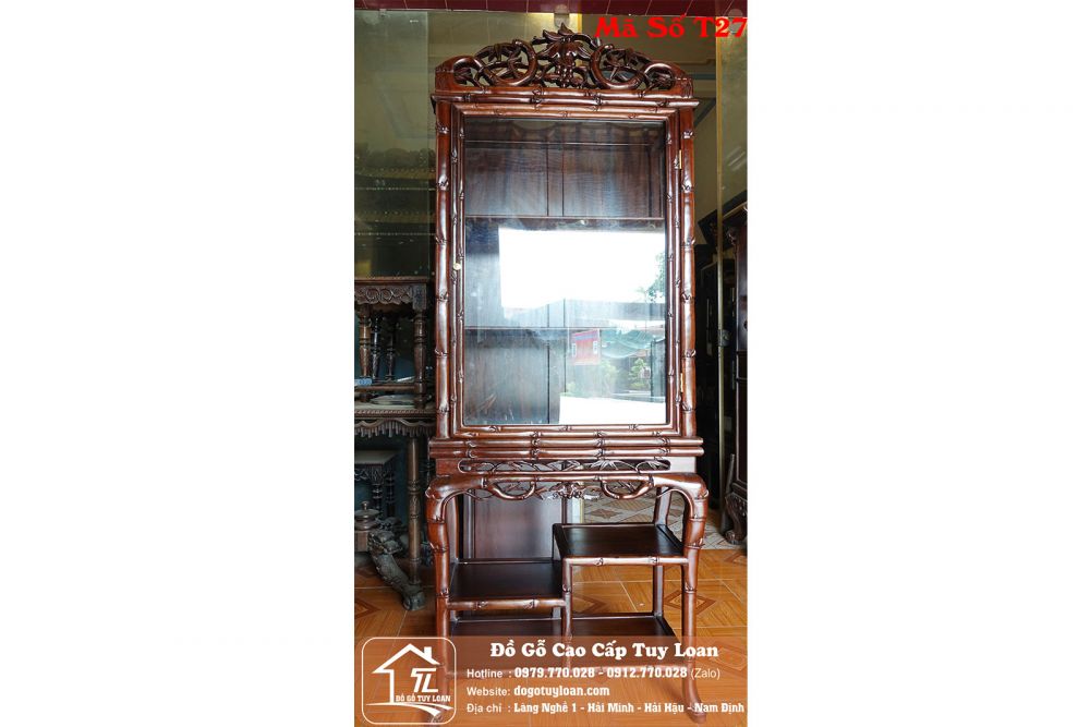 Tủ Bày Đồ Trúc Mã Số T27