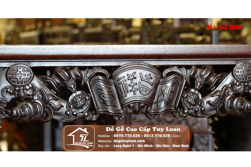 Bàn Trung Đường Dơi Thọ Mã Số B06