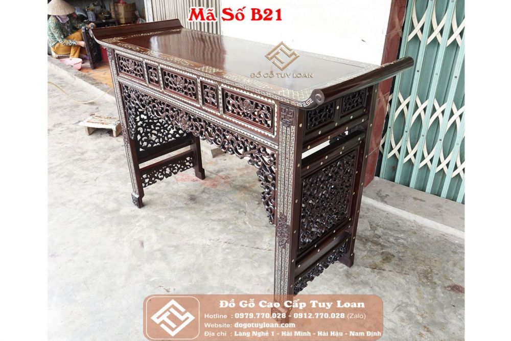 Bàn Bày Đồ - Bàn Trung Đường Huế Khảm Ốc