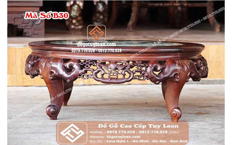 Bàn Văn Kỷ Ngũ Phúc Tròn B30