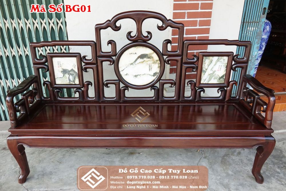 Bộ Bàn Ghế Móc 6 Món Mã Số BG01