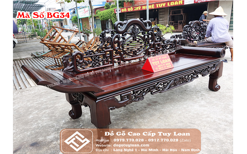 Phương Lười Gỗ Gụ Mã Số BG34