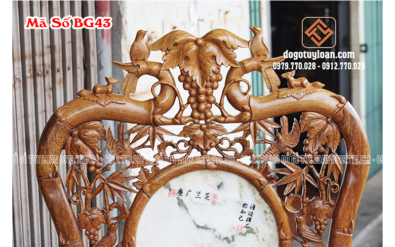 Bộ Ghế Trúc Đục Tay Chơi Trần Mộc Gỗ Gụ Mã Số BG43