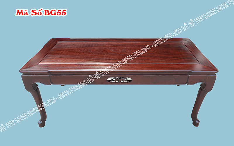 Bộ Bàn Ăn Nho 8 Ghế Gỗ Gụ, Bền Đẹp BG55 - Đồ Gỗ Tuy Loan
