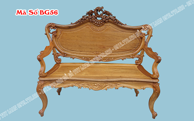 Bộ Bàn Ghế Louis Gỗ Gụ Cao Cấp BG56