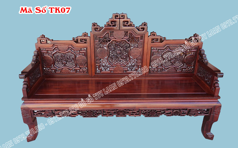 Trường Triện Đục Ngũ Lân 6 Món - Mã Số TK07