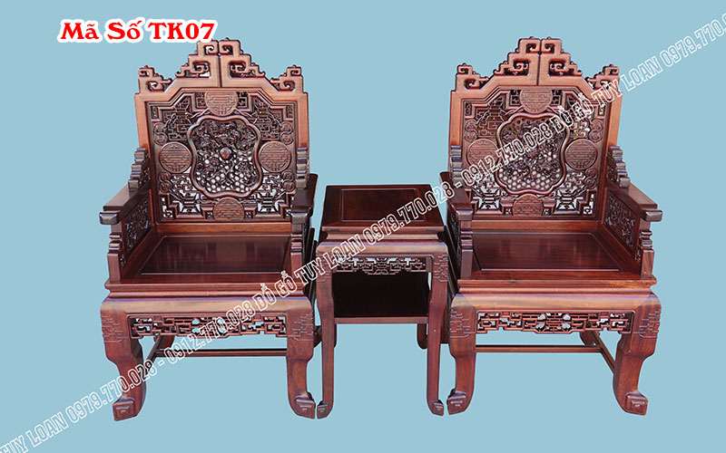 Trường Triện Đục Ngũ Lân 6 Món - Mã Số TK07