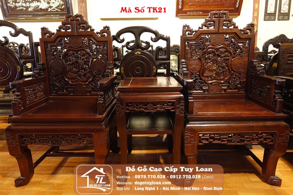 Trường Triện Đục Tích 6 Món Mã Số TK21