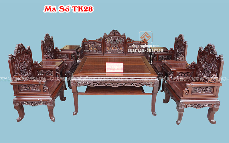 Bộ Trường Kỷ 10 Món Đẳng Cấp